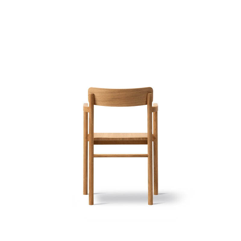 Fredericia Post fauteuil, chêne huilé, vue 4