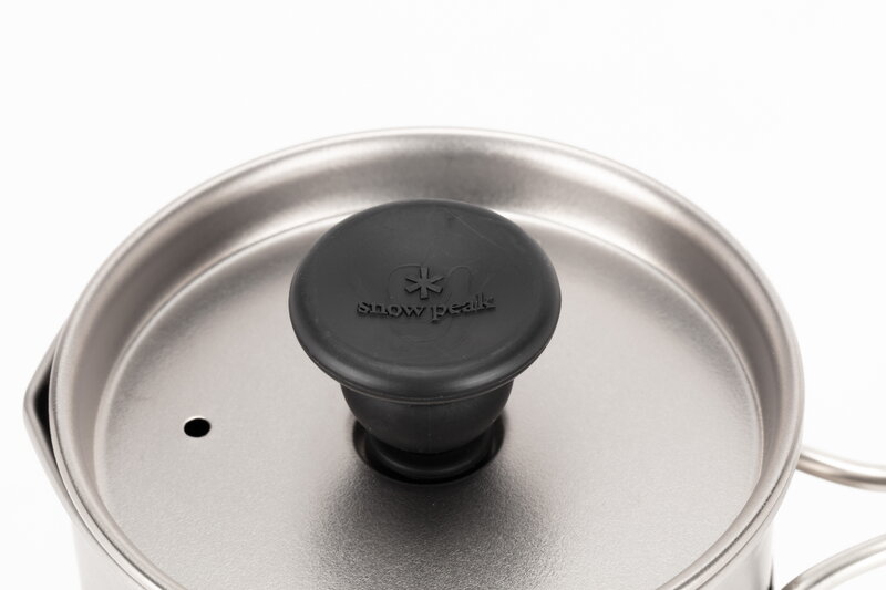 Snow Peak Titanium French press, view 5