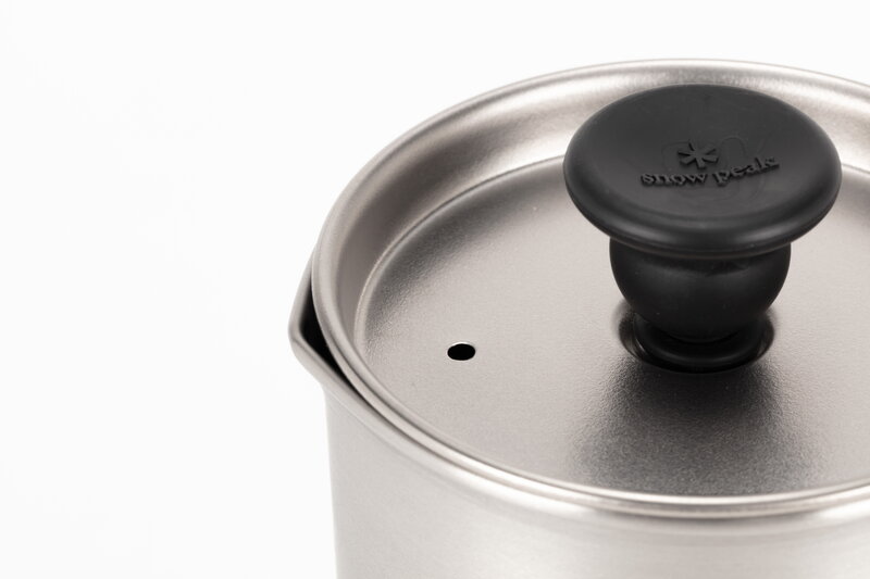 Snow Peak Titanium French press, view 7
