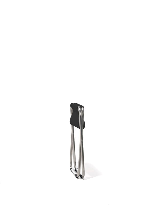 Fiam Chico Outdoor footstool, chrome - black, extra image