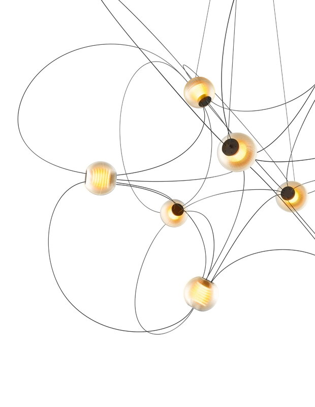 DCWéditions Munari 10 pendant lamp, black, extra image