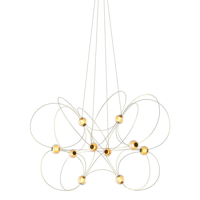 DCWéditions Munari 10 pendant lamp, gold, extra image
