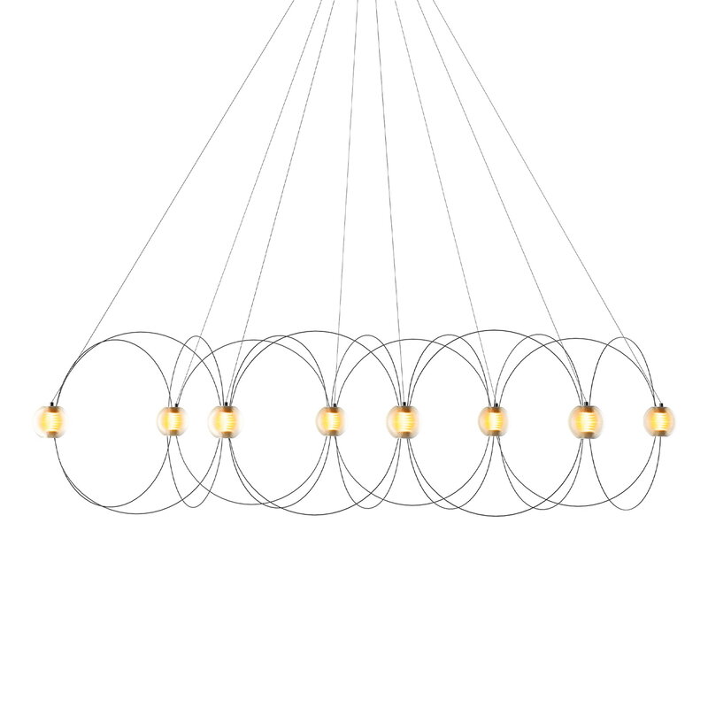 DCWéditions Munari 8 pendant lamp, black, extra image