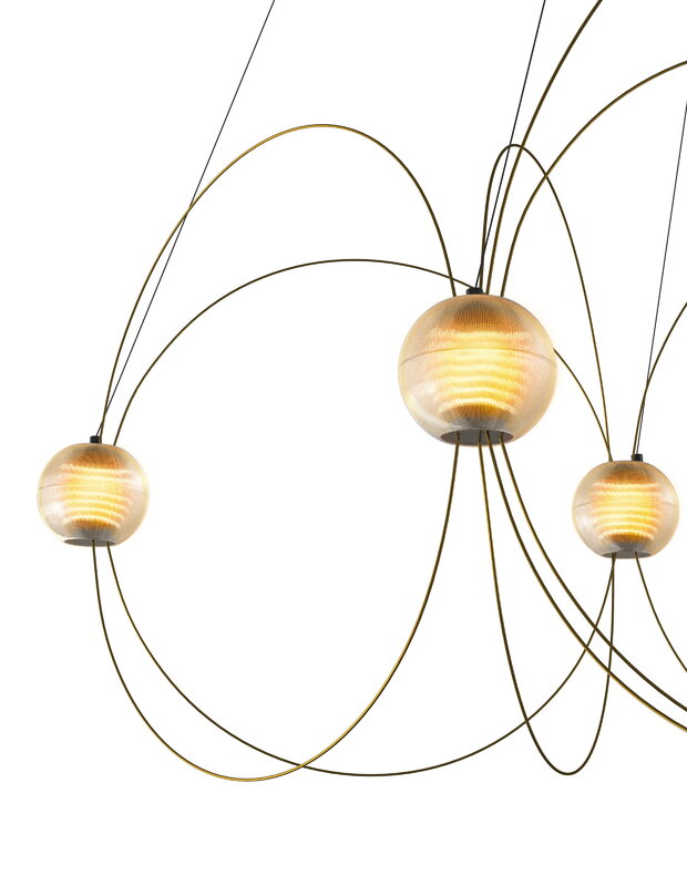 DCWéditions Munari 8 suspension, or, image extra