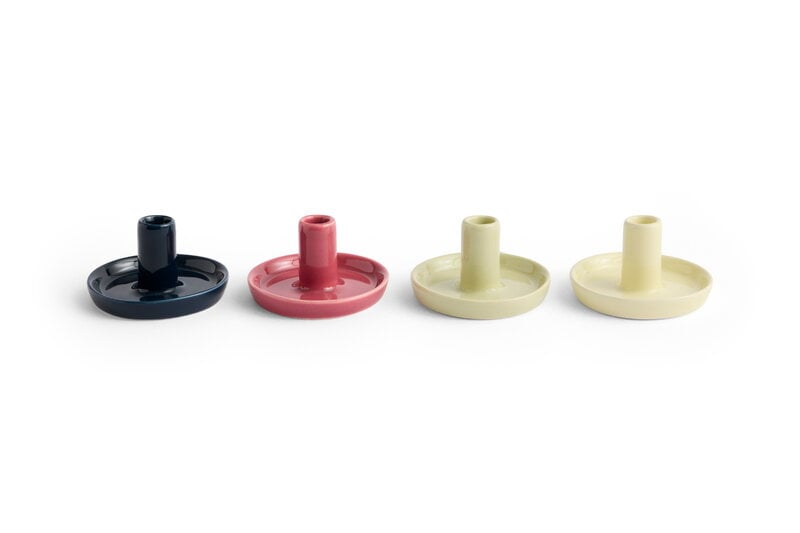 HAY Disc candleholder, XS slim, lime white, view 3