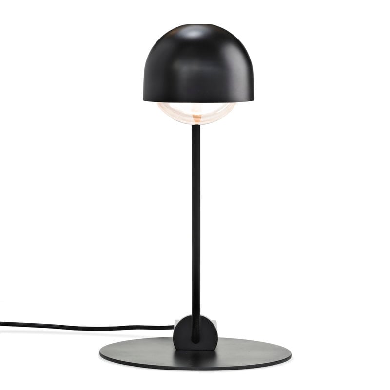 Karakter Domo Table Lamp Black, Black And Silver Flower Floor Lamp