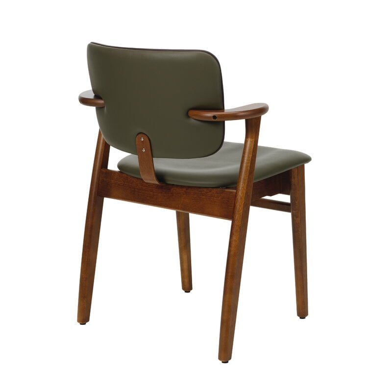 Artek Chaise Domus, noyer teinté - Spectrum mousse - Prestige café, image extra