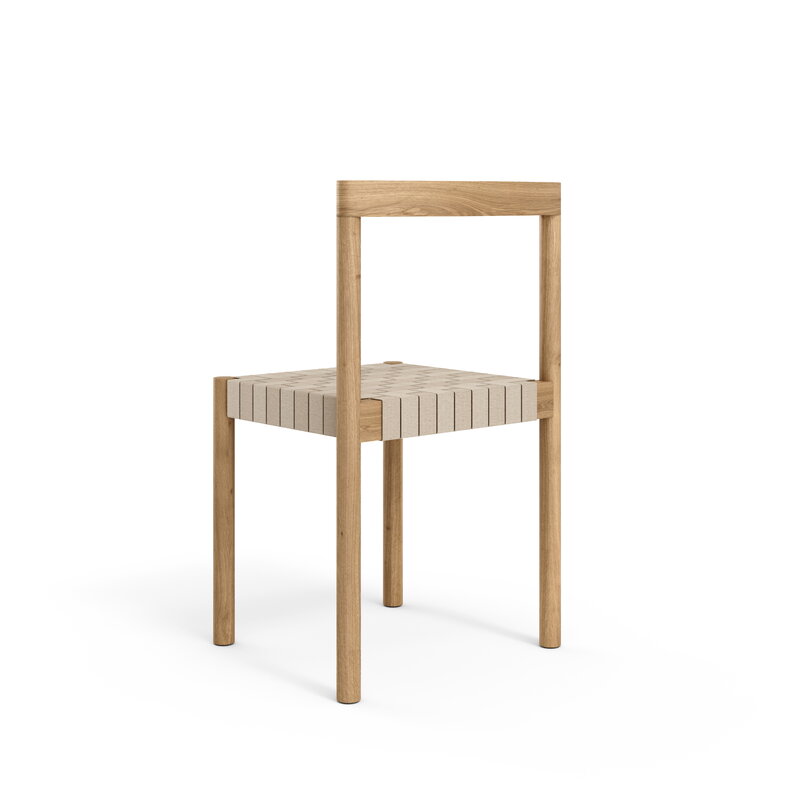Brdr. Krüger Ekko chair, oiled oak - natural linen, extra image