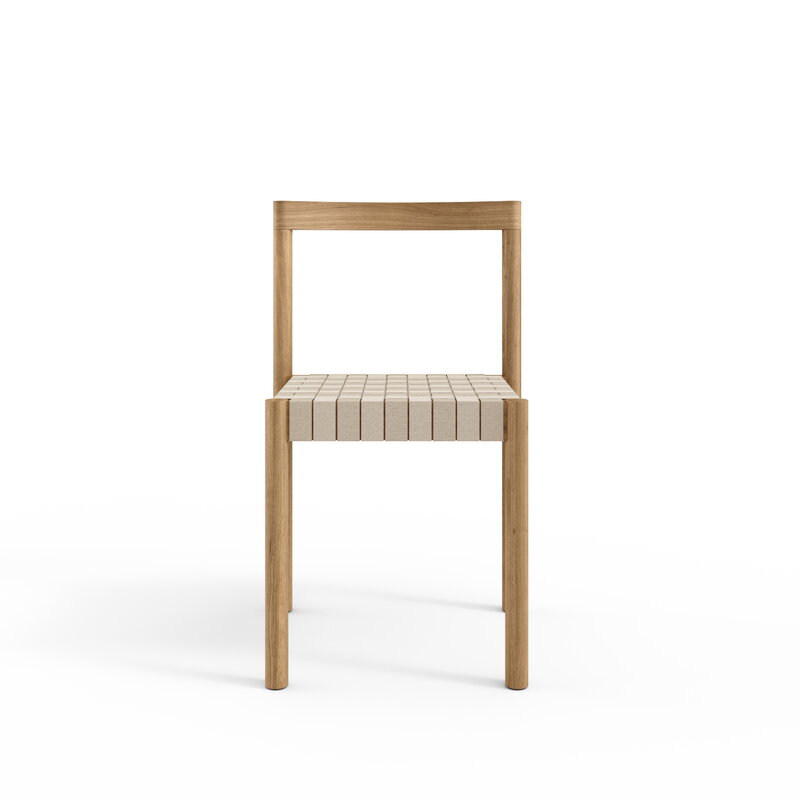 Brdr. Krüger Ekko chair, oiled oak - natural linen, extra image