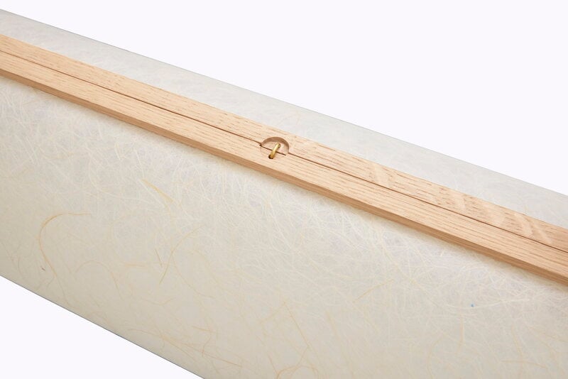 Motarasu Enso Raw 120 Pendelleuchte, beige - natur Eiche, extrabild