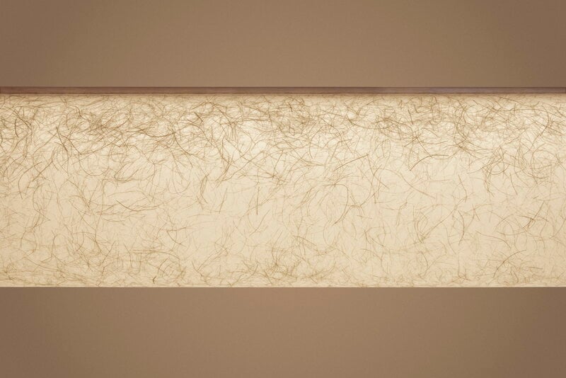 Motarasu Enso Raw 120 Pendelleuchte, beige - natur Eiche, extrabild