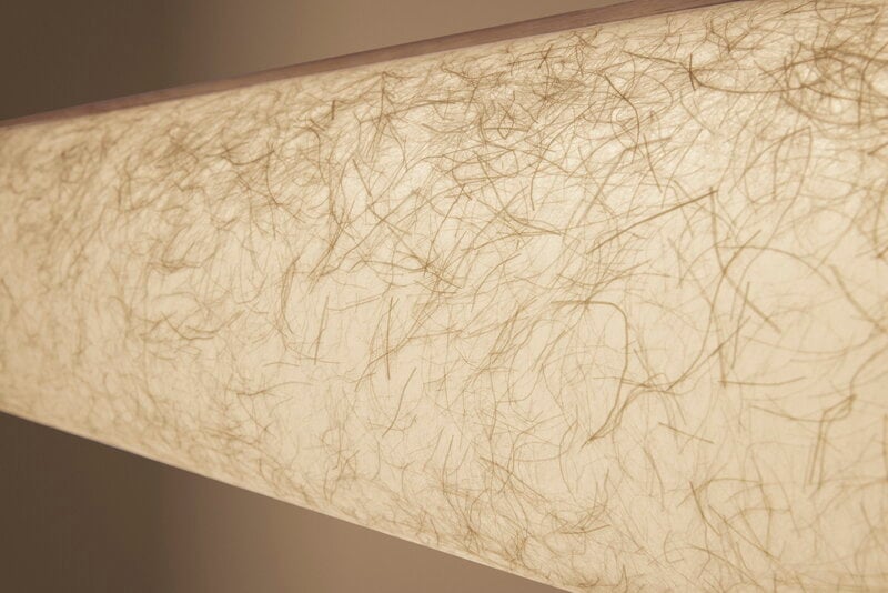 Motarasu Enso Raw 120 Pendelleuchte, beige - natur Eiche, extrabild