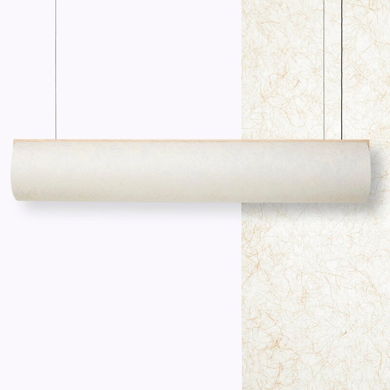 Motarasu Enso Raw 120 Pendelleuchte, beige - natur Eiche, extrabild