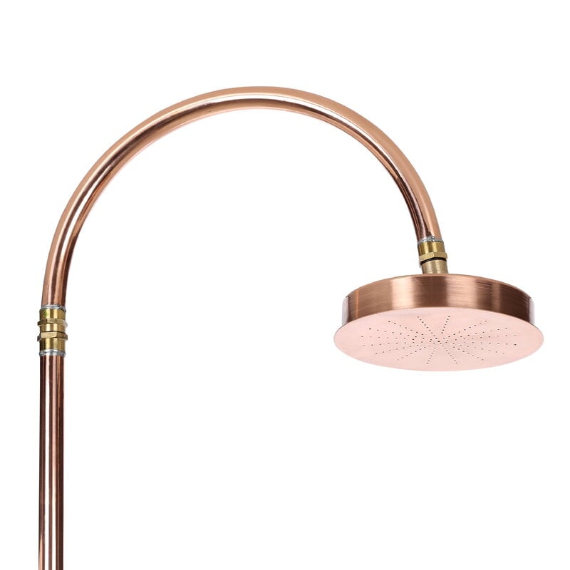 Excel Outdoor Shower Copper, Copper Outdoor Shower Fittings Australia