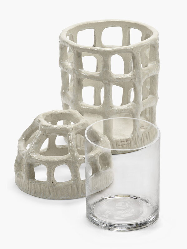 Serax Pique-Fleurs vase, white rosie, extra image