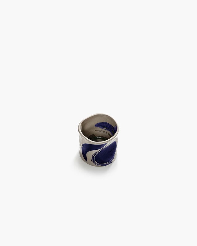 Serax Sophia coffee cup, 4 pcs, beige - blue, view 5