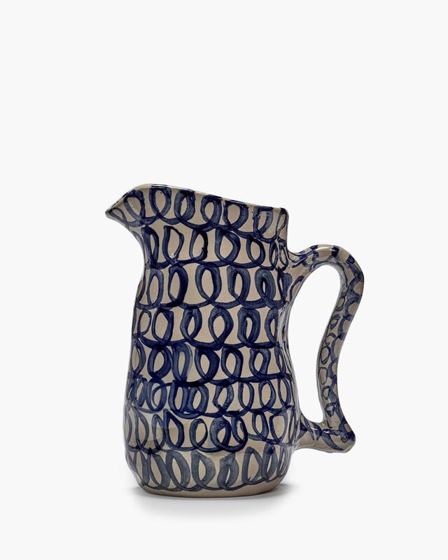Serax Charly jug, blue, view 4