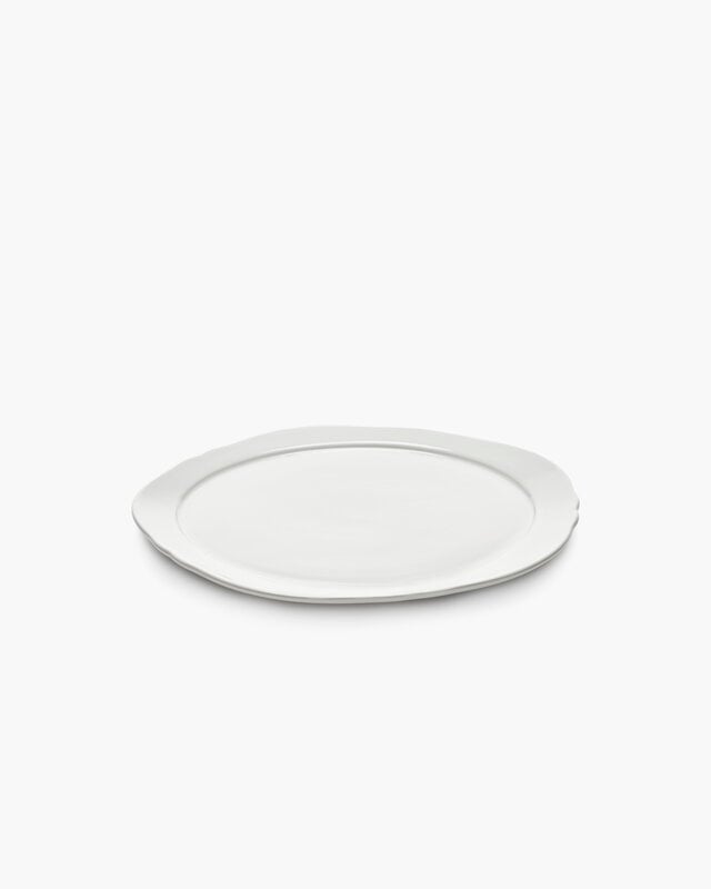 Serax Silhouette dinner plate 02, white, extra image