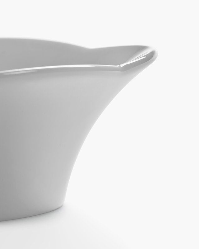 Serax Silhouette oval serving bowl, M, white, view 4