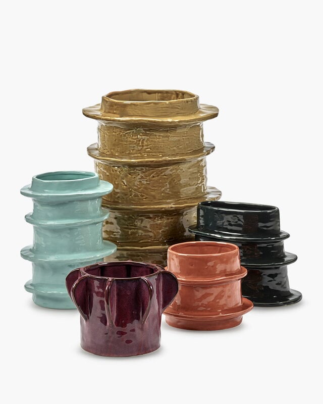 Serax Molly flower pot 03, S, light blue, extra image