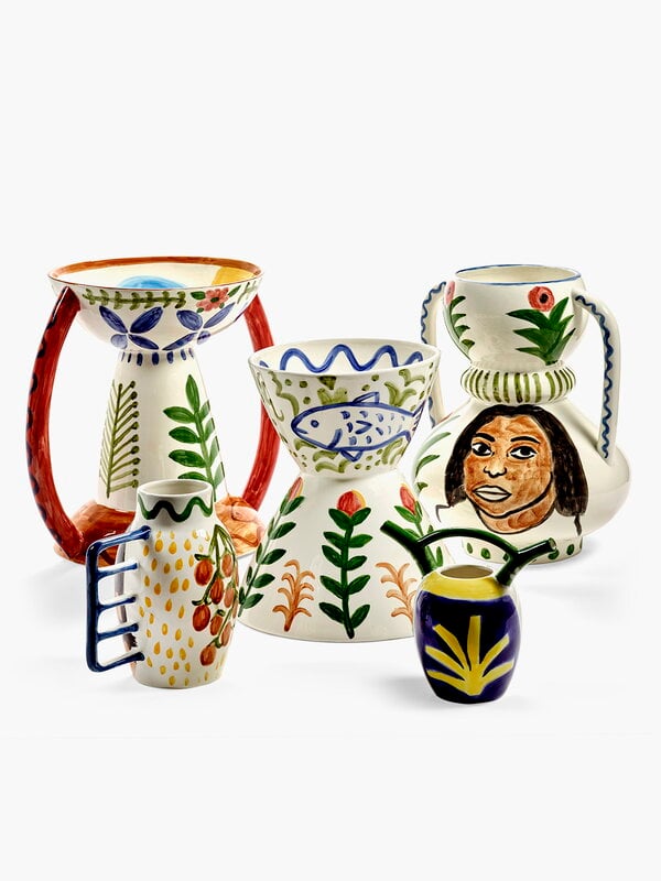 Serax Santiago de Borja vaso, miscela aquaje, immagine extra