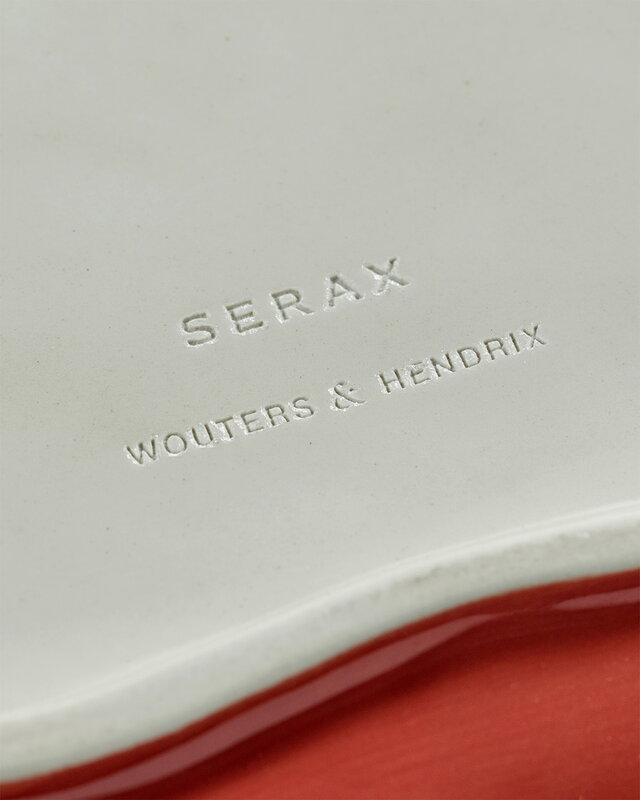 Serax Lips cake stand, two-tier, white - red, extra image