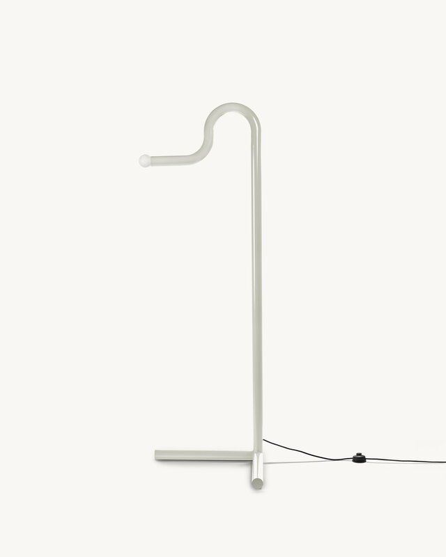 valerie_objects La Uno Bianca floor lamp, white, extra image