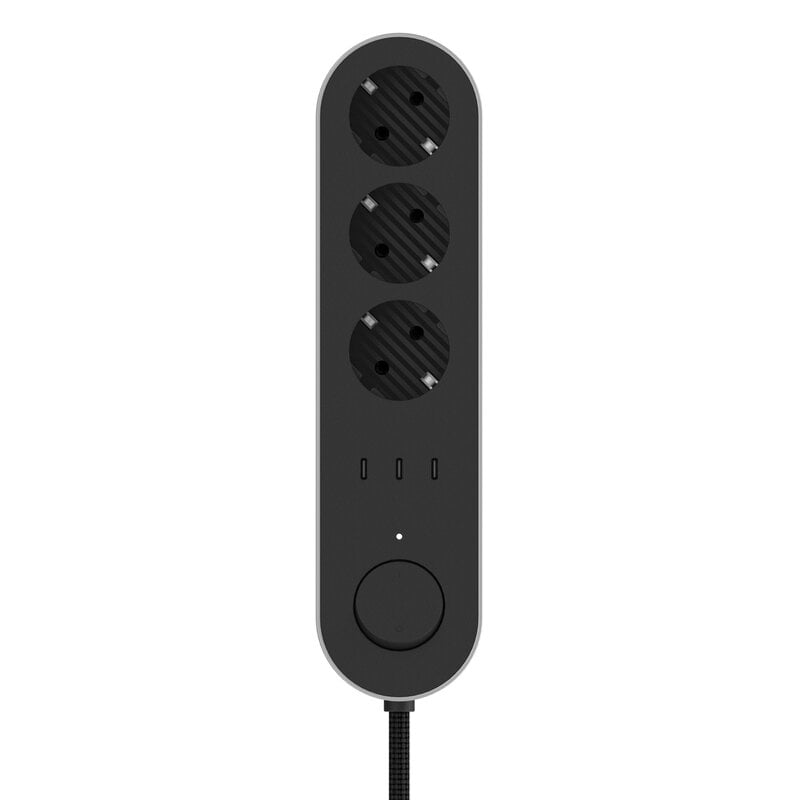 palett3 Edgar power bar, satin aluminium, extra image