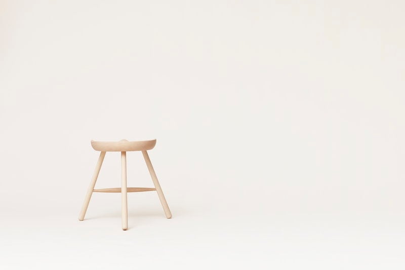 Form & Refine Shoemaker Chair No. 49 stool, beech | Finnish Design 