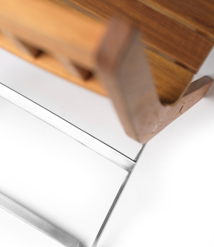FDB Møbler M23 Lilleø silla de balcón, teca aceitada, imagen extra