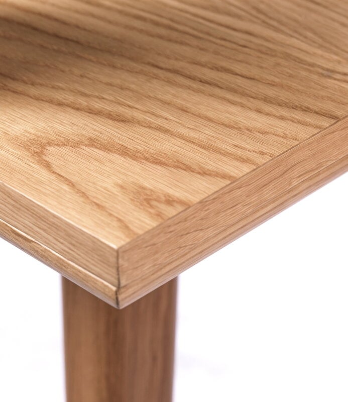 FDB Møbler C65 Åstrup extendable dining table, 100 x 220 cm, lacquered oak, extra image