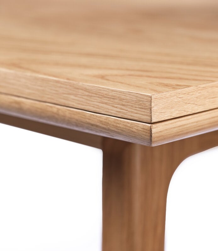 FDB Møbler C65 Åstrup extendable dining table, 100 x 220 cm, lacquered oak, extra image