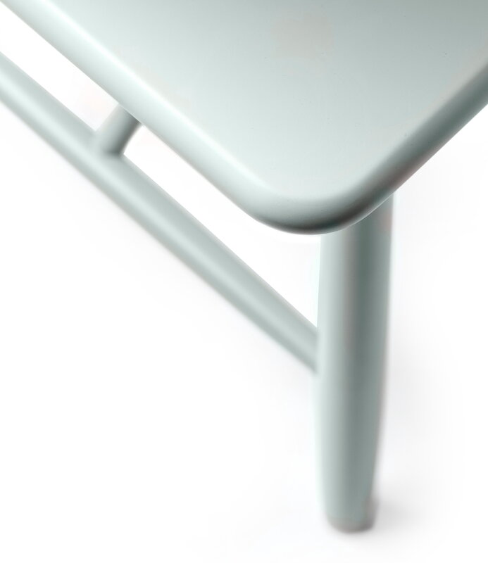 FDB Møbler P10 children's table, blue grey, extra image