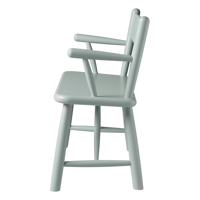 FDB Møbler P11 children's bench, blue grey, extra image