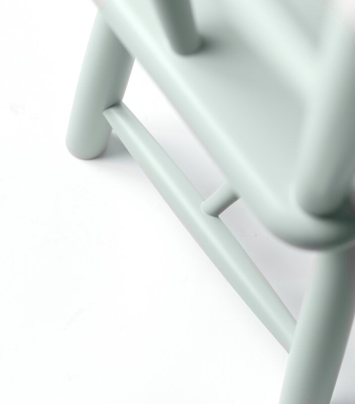 FDB Møbler P11 children's bench, blue grey, extra image