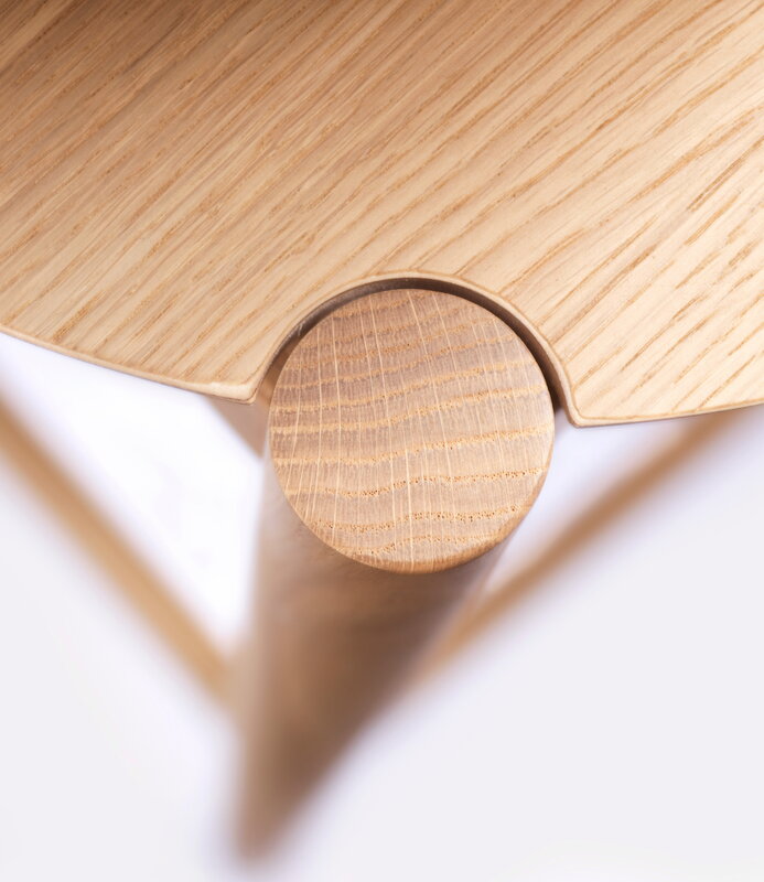 FDB Møbler J185 Øst counter chair, oak, extrabild