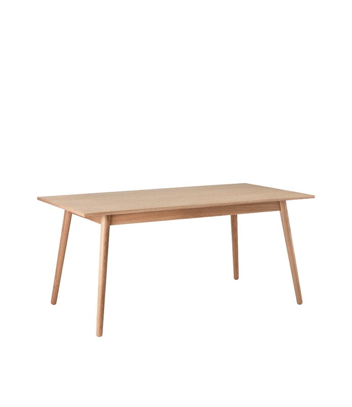 FDB Møbler C35B dining table, 82 x 160 cm, lacquered oak, extra image