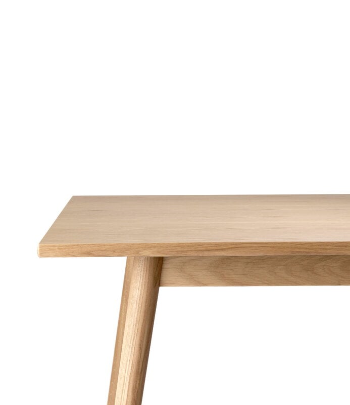 FDB Møbler C35B dining table, 82 x 160 cm, lacquered oak, extra image