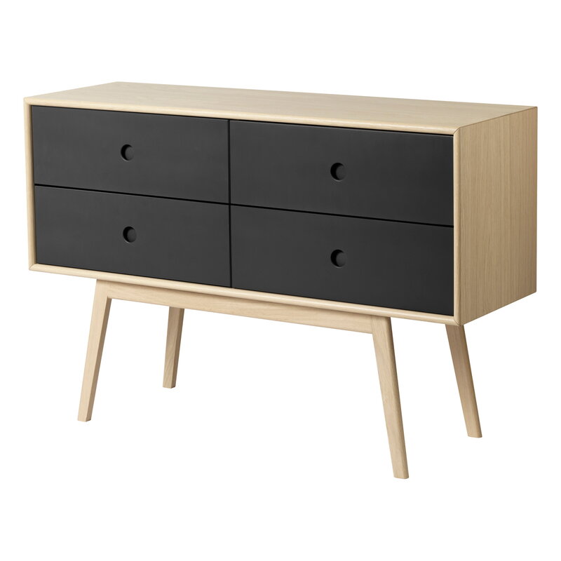 F22 Butler Dresser Low Oak Black, Can You Use A Dresser As Tv Stand In Egypt
