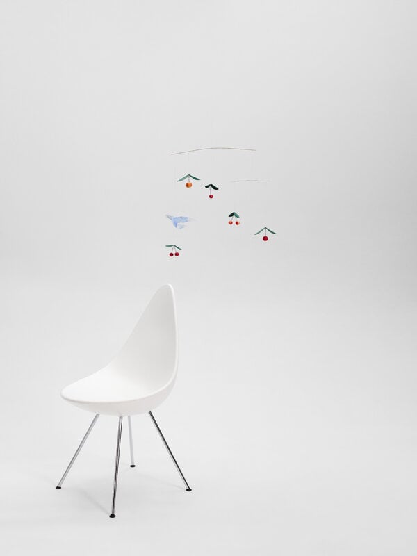 Flensted Mobiles Cherry Bird mobile, multicolour, extra image