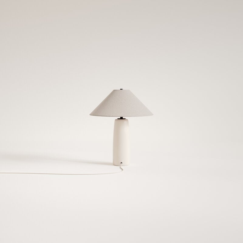 FORMARKIVET Baton pöytävalaisin, vaalea beige, näkymä 5