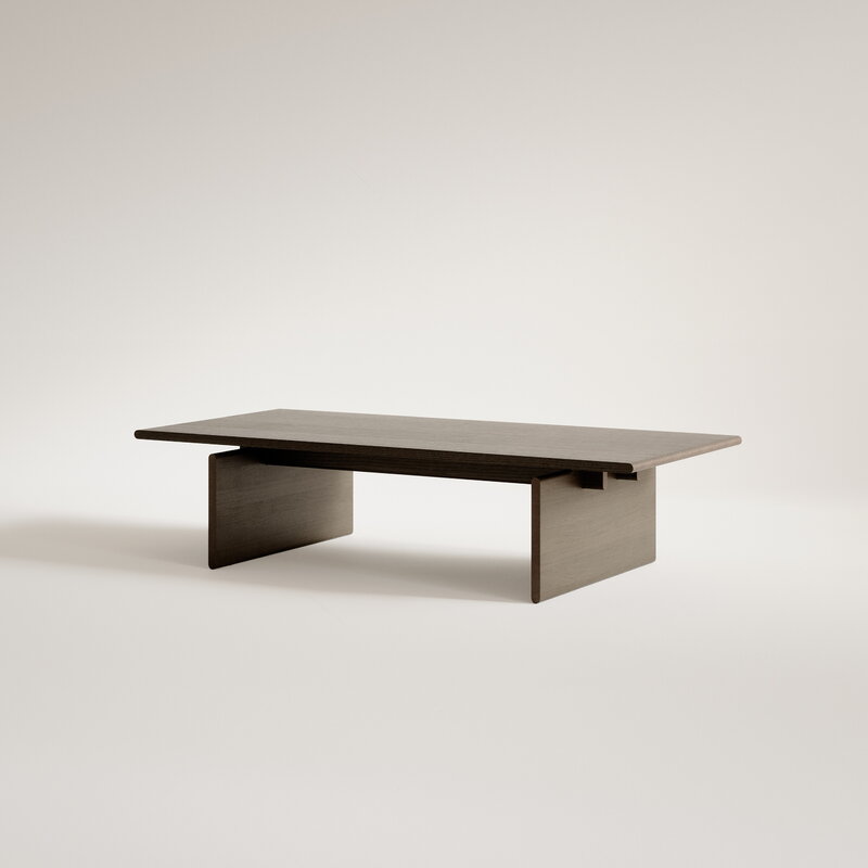 FORMARKIVET Nomen coffee table, 150 x 70 cm, dark stained oak, view 3