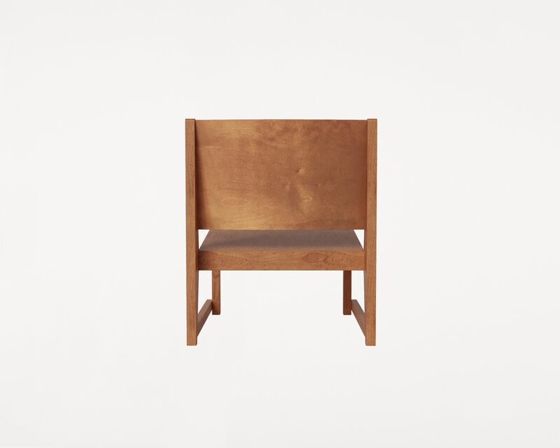 Frama Easy Chair 01 nojatuoli, lämmin ruskea koivu, näkymä 3