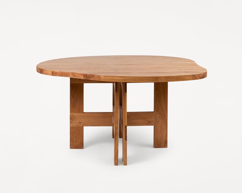 Frama Table de ferme Farmhouse Pond, 74 x 117 x 140 cm, chêne naturel, image extra