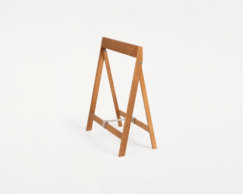 Frama Folding Flat Trestle table, warm brown birch, view 7