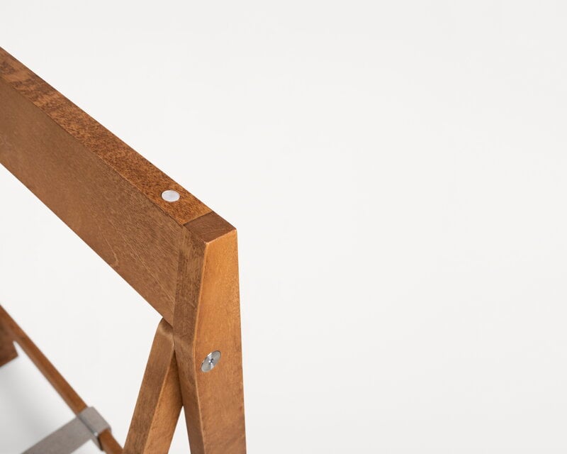 Frama Folding Flat Trestle table, warm brown birch, view 3