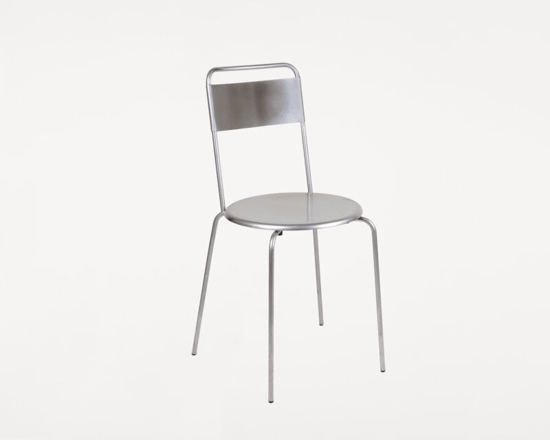 Frama Silla Petit Rond, acero inoxidable, imagen extra