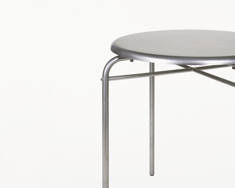 Frama Petit Rond table, 65 cm, stainless steel, extra image