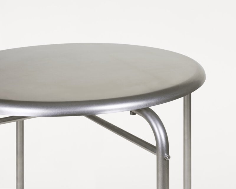 Frama Petit Rond table, 65 cm, stainless steel, extra image
