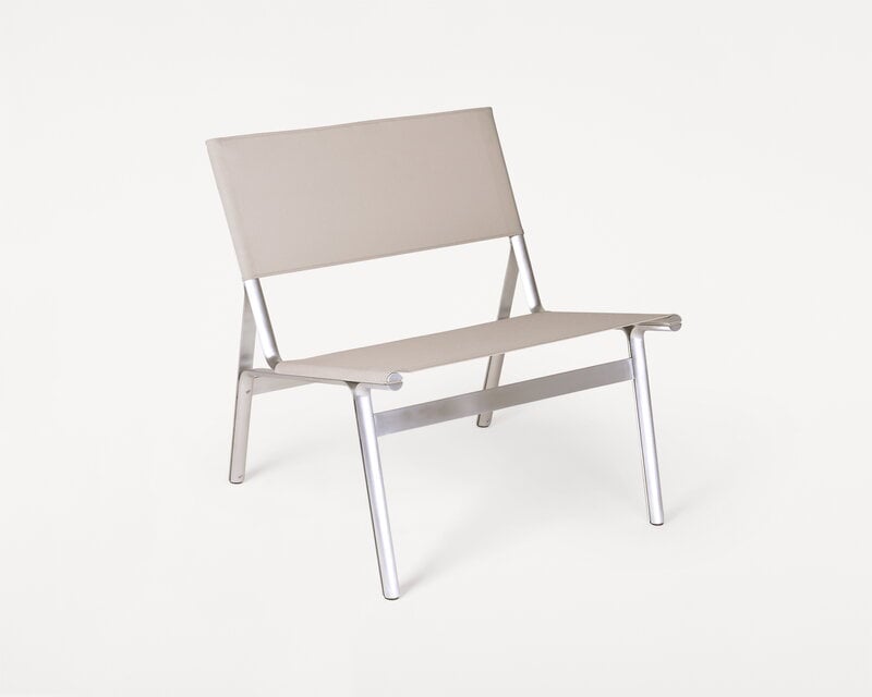 Frama Union nojatuoli, alumiini - sandstone mesh, tuotteen lisäkuva